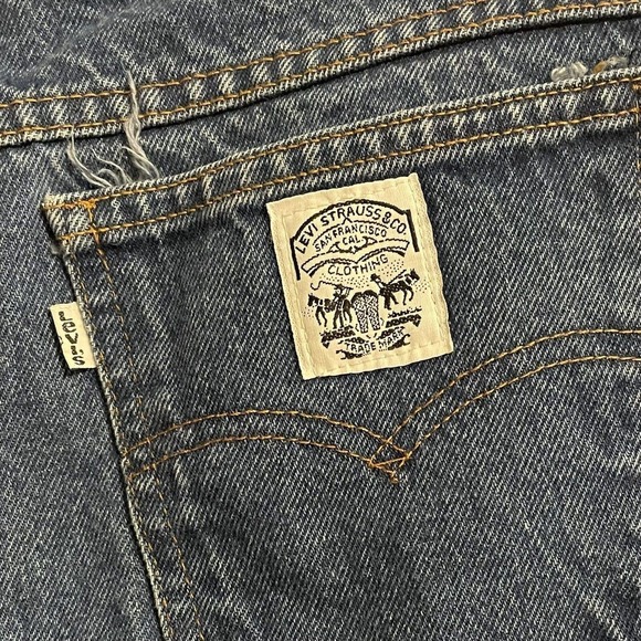 Vintage Levi’s Women White Label & Tag Jeans Size 34 x 27 MADE IN USA 80… - Picture 5 of 11